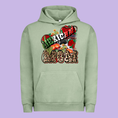 Mexican Mom Mexico Urban Hoodie Designed By Howdyjamesfarm