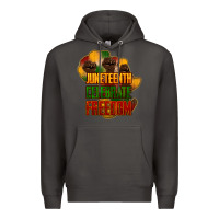 Smoke juneteenth celebrate freedom Premium Hoodie - NancyCooperArtShop