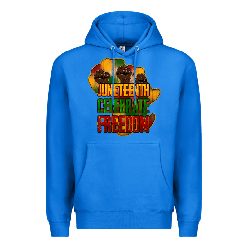 Juneteenth Celebrate Freedom Premium Hoodie by NancyCooperArtShop | Teevron