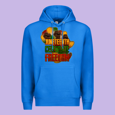 Juneteenth Celebrate Freedom Premium Hoodie Designed By Nancycooperartshop