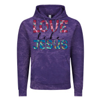 Cloud Purple love like jesus Vintage Hoodie - JahusDesignShop