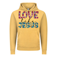 Vintage Mustard love like jesus Vintage Hoodie - JahusDesignShop