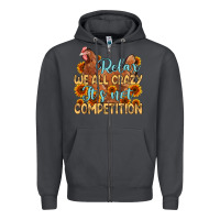 Smoke relax we all crazy it s not competition Zipper Hoodie - MaliasSmallBusiness