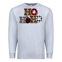 Heather Grey ho ho buffalo Premium Sweatshirt - Bettercallsaul