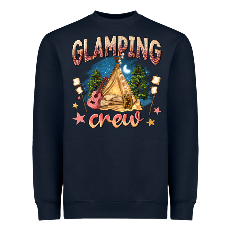 Glamping Crew Heavyweight Sweatshirt by NancyCooperArtShop | Teevron