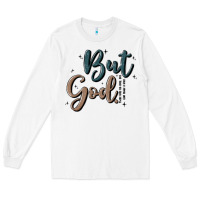 White but god Long Sleeve Tee - MaliasSmallBusiness