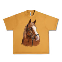 Peanut Butter horse portrait Urban Heavy Tee - Artiststas