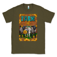 Army Green Western Baby Sheeps Farm Life Classic Tee - LillyAllenDesigns