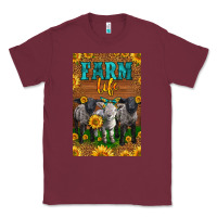 Burgundy Western Baby Sheeps Farm Life Classic Tee - LillyAllenDesigns