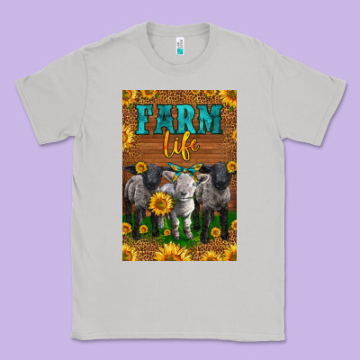Western Baby Sheeps Farm Life Classic Tee Designed By Lillyallendesigns