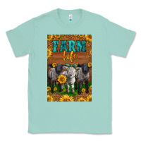 Seafoam Western Baby Sheeps Farm Life Classic Tee - LillyAllenDesigns