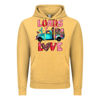 Vintage Mustard loads of love truck Vintage Hoodie - JahusDesignShop