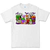 White Halloween Gnomes Coffee Cups Premium Tee - texasbilliewilder
