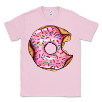 Bubblegum Pink pink strawberry donut Classic Tee - AdoDesignShop