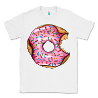 White pink strawberry donut Classic Tee - AdoDesignShop
