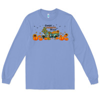 Colony Blue grateful thankful blessed Long Sleeve Tee - JahusDesignShop