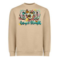 Mushroom god is my refugee and strength Heavyweight Sweatshirt - NancyCooperArtShop