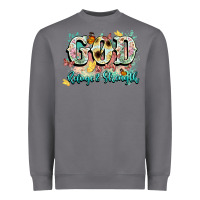 Storm god is my refugee and strength Heavyweight Sweatshirt - NancyCooperArtShop