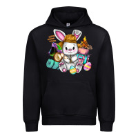 Black Easter Day Camper  Happy Easter Day Urban Hoodie - CowGirlArtShop
