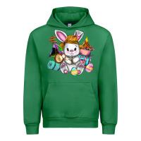 Emerald Easter Day Camper  Happy Easter Day Urban Hoodie - CowGirlArtShop