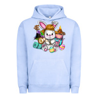 Pigment Grape Ice Easter Day Camper  Happy Easter Day Urban Hoodie - CowGirlArtShop