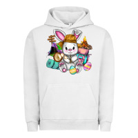 Pigment Lunar Rock Easter Day Camper  Happy Easter Day Urban Hoodie - CowGirlArtShop