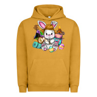 Pigment Peanut Butter Easter Day Camper  Happy Easter Day Urban Hoodie - CowGirlArtShop