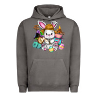 Pigment Tornado Easter Day Camper  Happy Easter Day Urban Hoodie - CowGirlArtShop