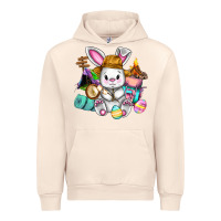Sandshell Easter Day Camper  Happy Easter Day Urban Hoodie - CowGirlArtShop