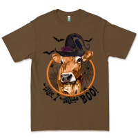 Cacao Halloween Cow Moo I Mean Boo Premium Tee - texasbilliewilder