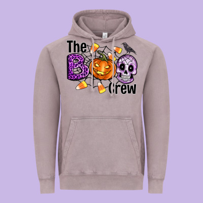Boo Halloween Vintage Hoodie Designed By Artiststas