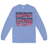 Colony Blue breast cancer malia Long Sleeve Tee - MaliasSmallBusiness