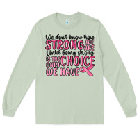 Matcha breast cancer malia Long Sleeve Tee - MaliasSmallBusiness