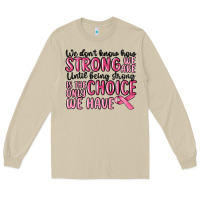 Mushroom breast cancer malia Long Sleeve Tee - MaliasSmallBusiness