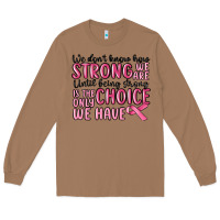 Toasted Coconut breast cancer malia Long Sleeve Tee - MaliasSmallBusiness