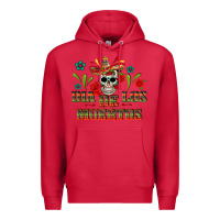 Cardinal Dia De Los Muertos Premium Hoodie - texasbilliewilder