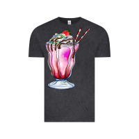 Vintage Black milkshake Vintage Tee - AdoDesignShop