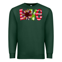 Sports Green love sunflower Premium Sweatshirt - Bettercallsaul