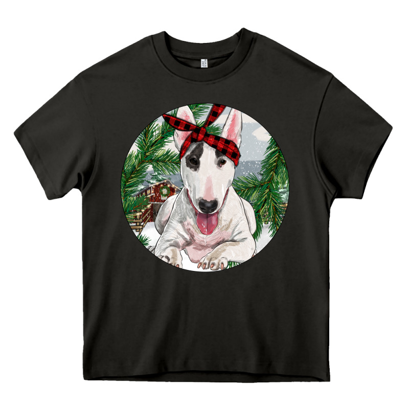 Bull Terrier And Farm Heavy Core Tee by RanaPortraitStore | Teevron