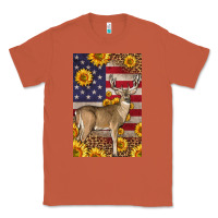 Copper Western American Deer Classic Tee - LillyAllenDesigns