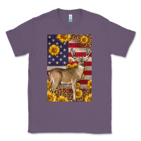 Lavender Western American Deer Classic Tee - LillyAllenDesigns