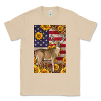 Mushroom Western American Deer Classic Tee - LillyAllenDesigns