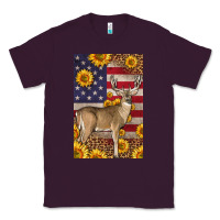 Plum Western American Deer Classic Tee - LillyAllenDesigns