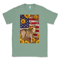 Sage Western American Deer Classic Tee - LillyAllenDesigns
