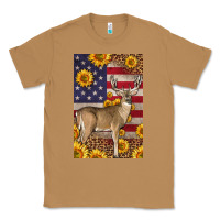 Toasted Coconut Western American Deer Classic Tee - LillyAllenDesigns