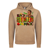 Vintage Coffee black teacher  magic Vintage Hoodie - AdoDesignShop
