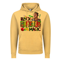 Vintage Mustard black teacher  magic Vintage Hoodie - AdoDesignShop