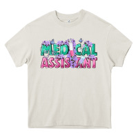 Cream medical assistant Heavy Core Tee - texasbilliewilder