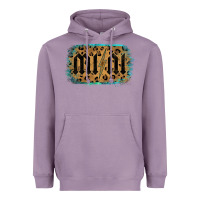 Lavender Leopard Patterned Mini Tried Heavyweight Hoodie - Bettercallsaul