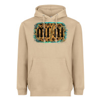 Mushroom Leopard Patterned Mini Tried Heavyweight Hoodie - Bettercallsaul